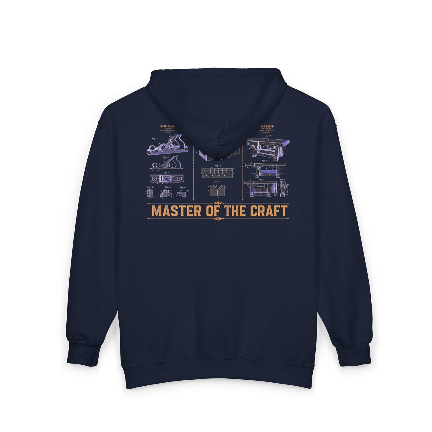 Craftsman's Blueprint - Carpenter Zip Hoodie