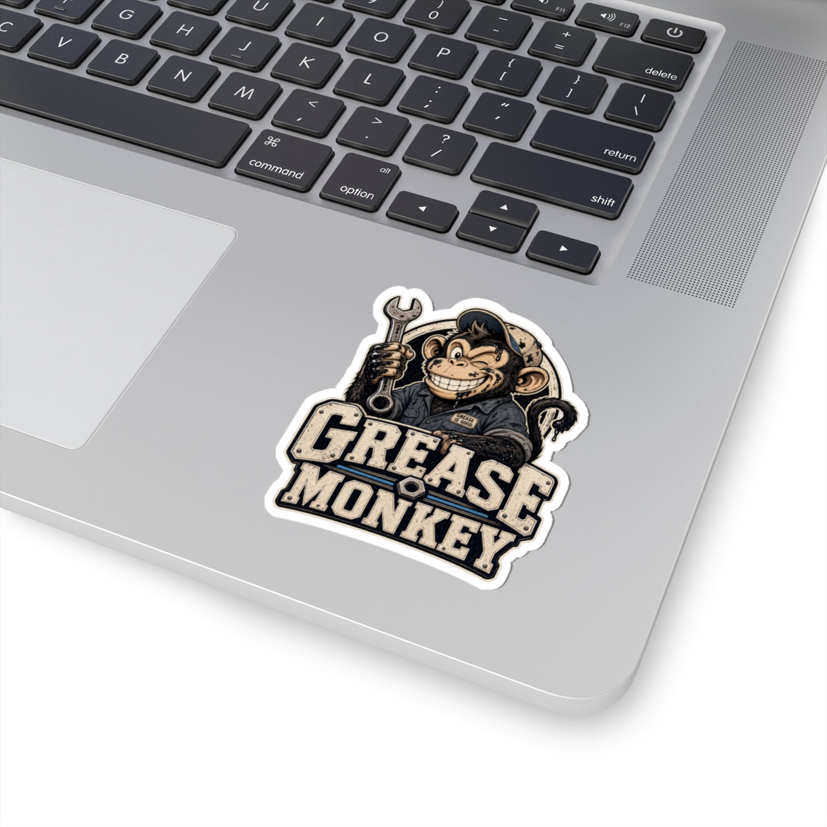 Grease Monkey - Mechanic Sticker