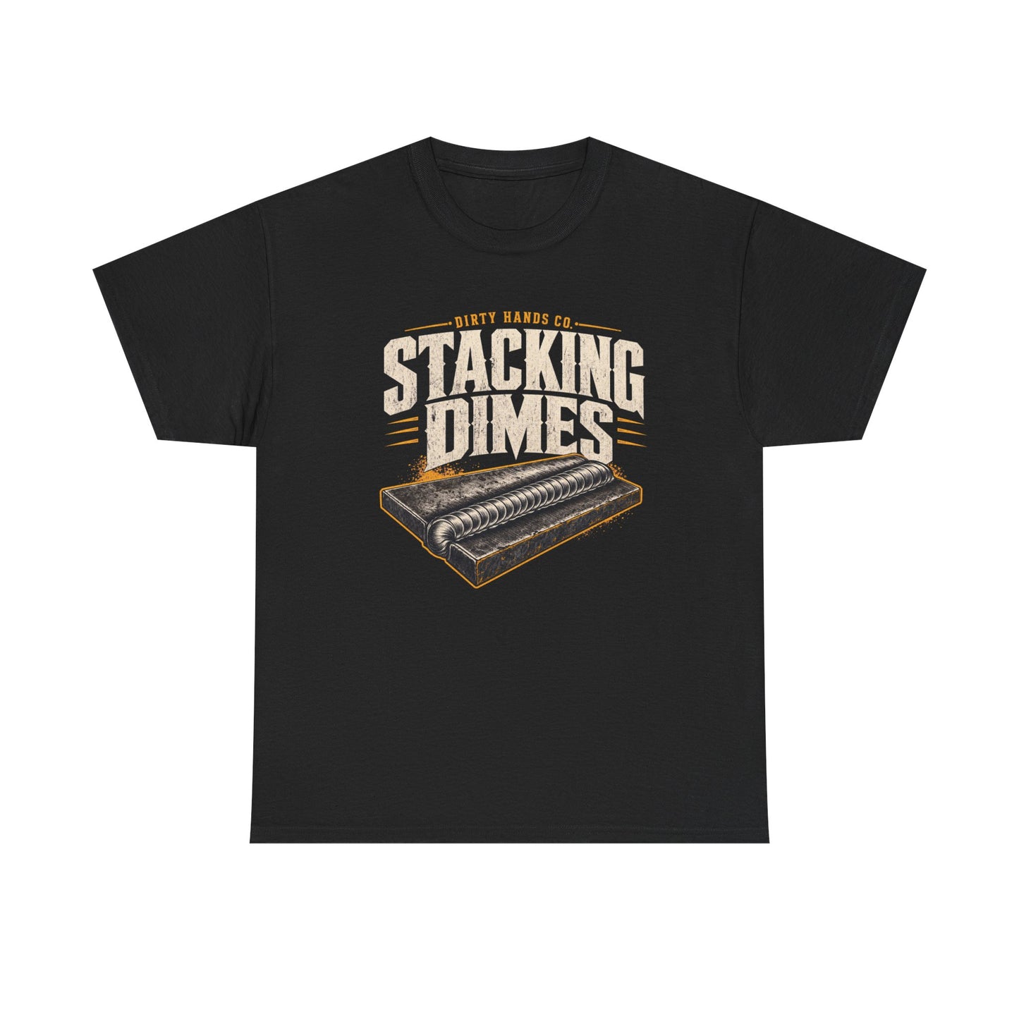 Stacking Dimes - Welder Graphic Tee
