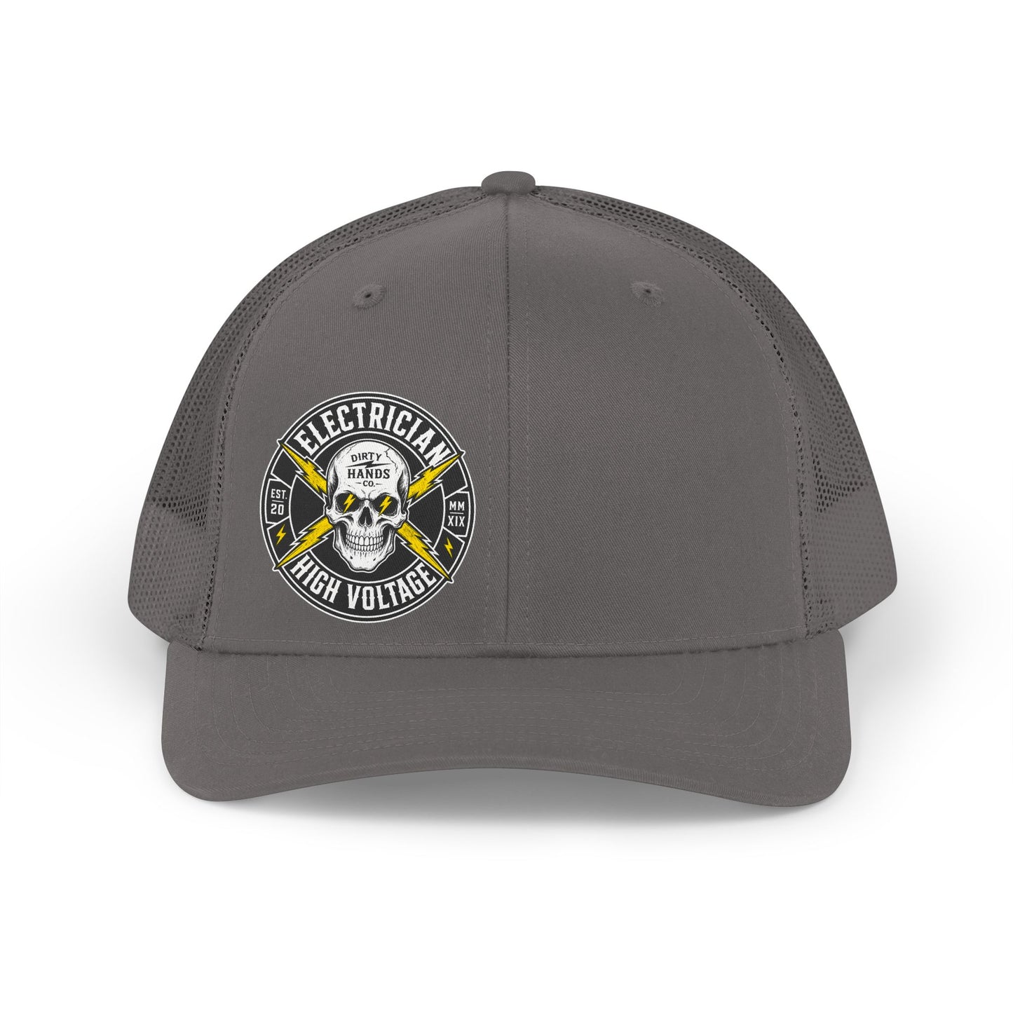 Master Electrician - Vintage Badge Trucker Hat