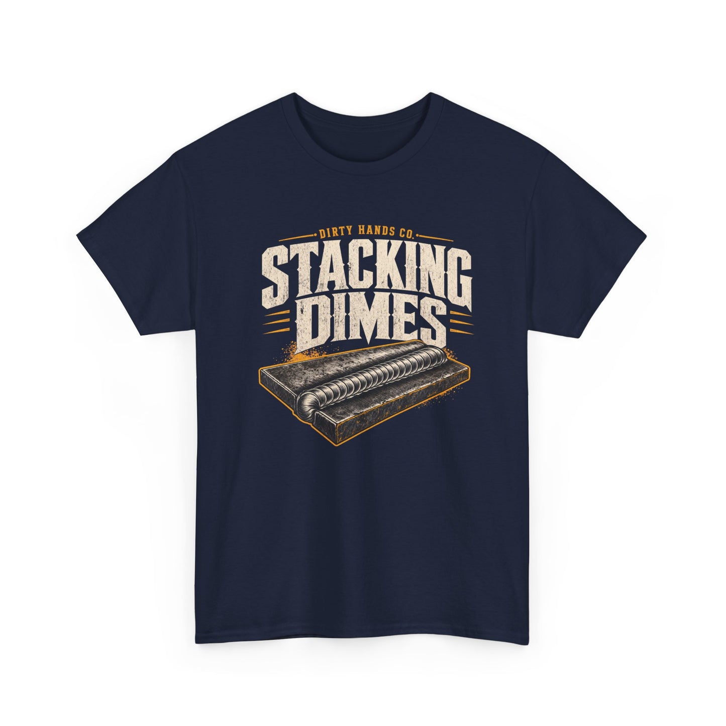Stacking Dimes - Welder Graphic Tee