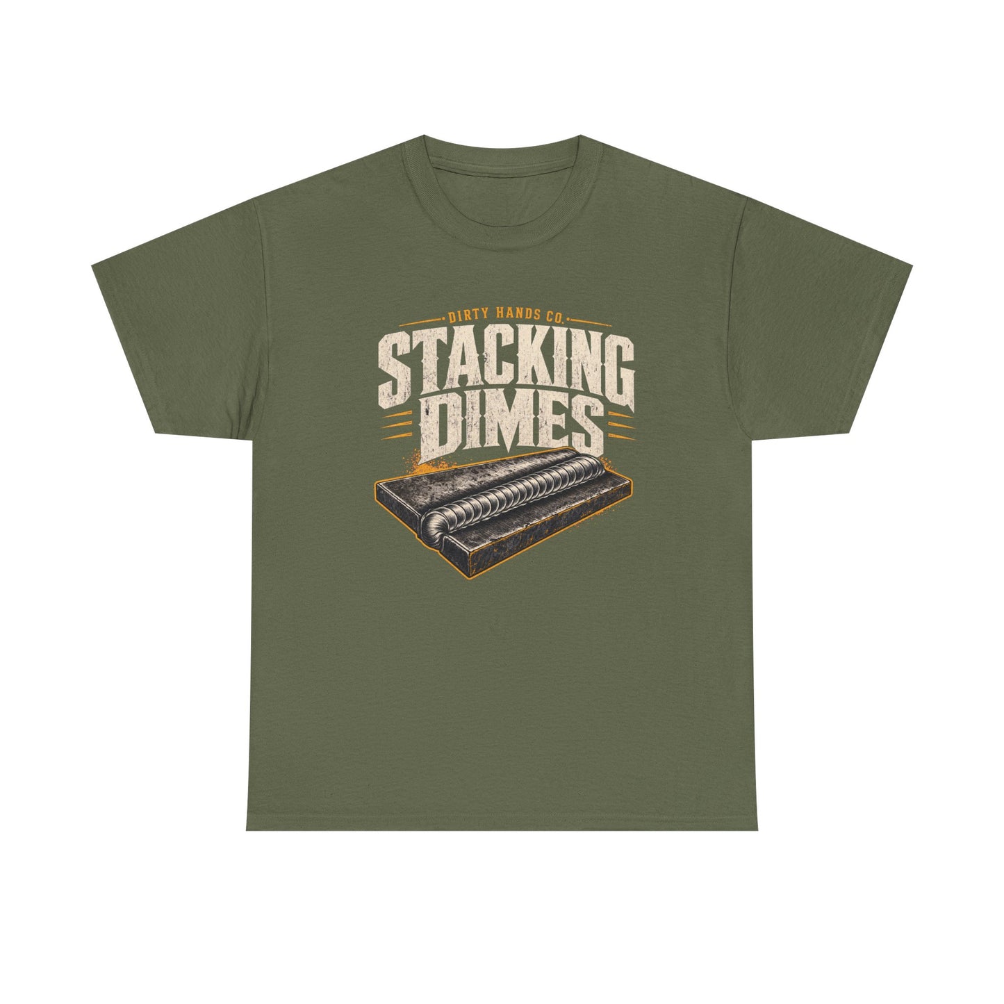 Stacking Dimes - Welder Graphic Tee