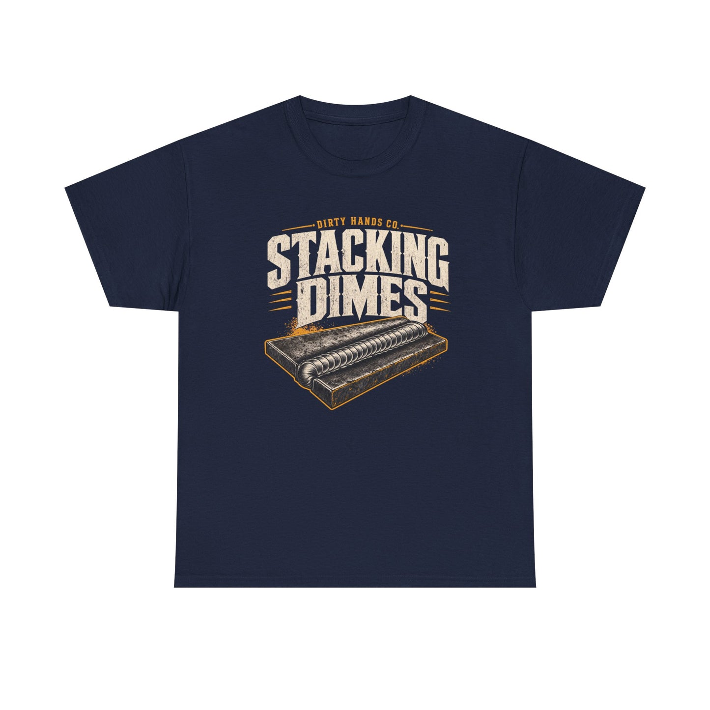 Stacking Dimes - Welder Graphic Tee