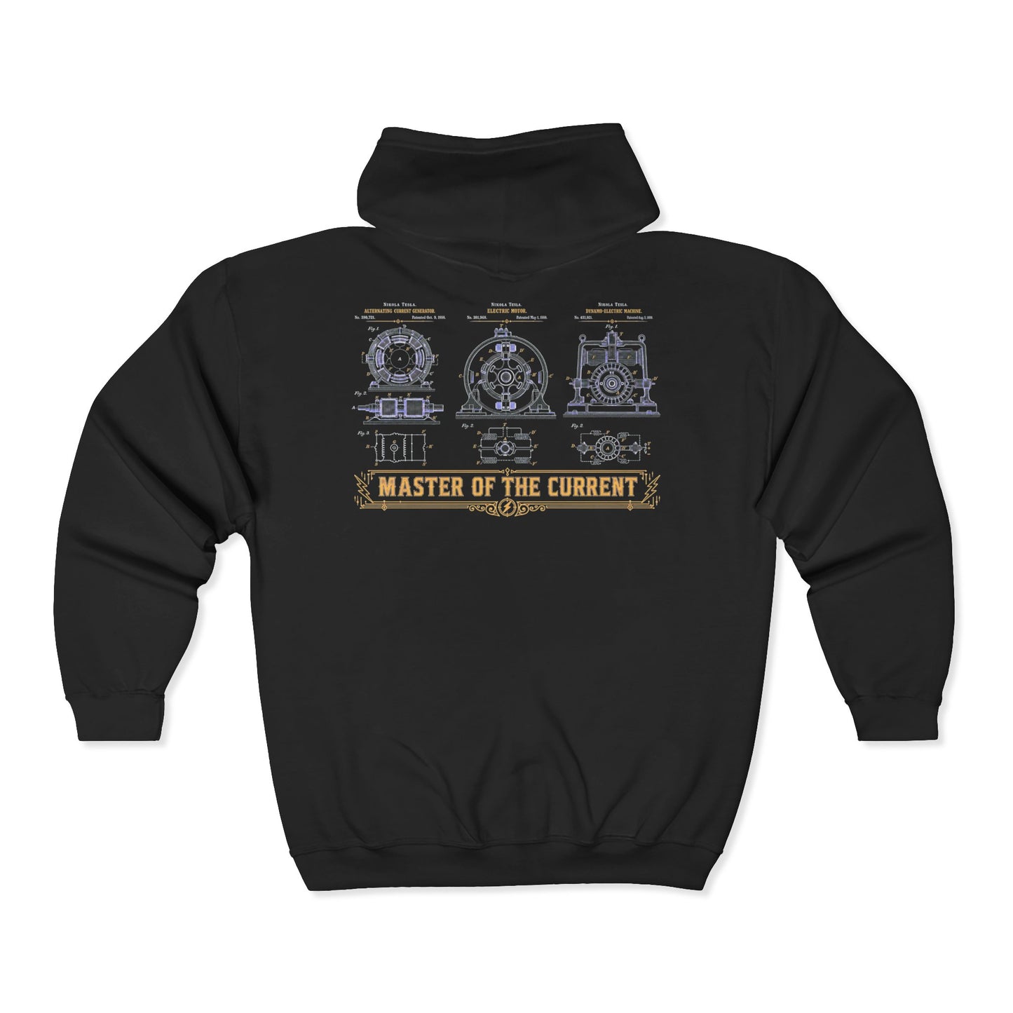 Master Of The Current - Electrician Full-Zip Hoodie