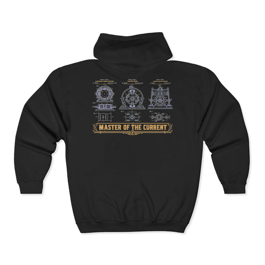 Master Of The Current - Electrician Full-Zip Hoodie