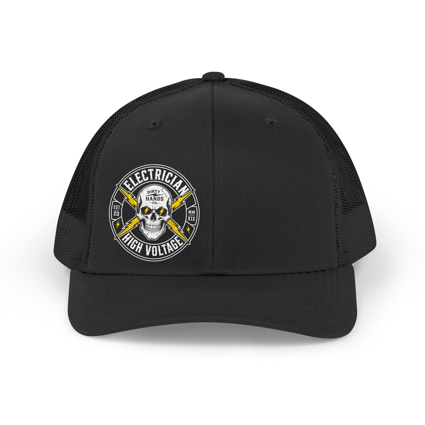 Master Electrician - Vintage Badge Trucker Hat