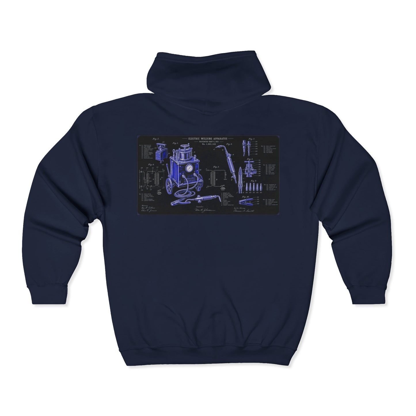Master Of The Arc - Welder Full-Zip Hoodie