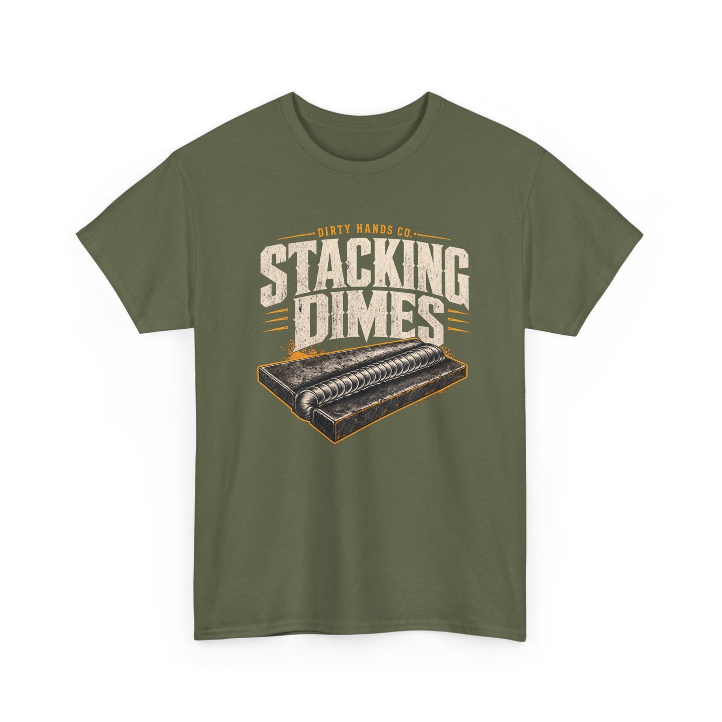 Stacking Dimes - Welder Graphic Tee