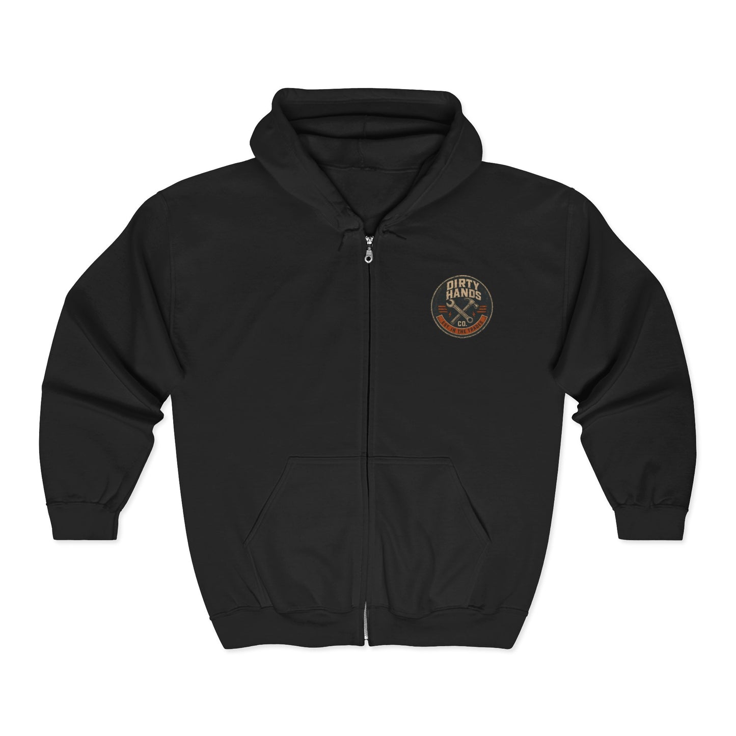 Craftsman's Blueprint - Carpenter Zip Hoodie