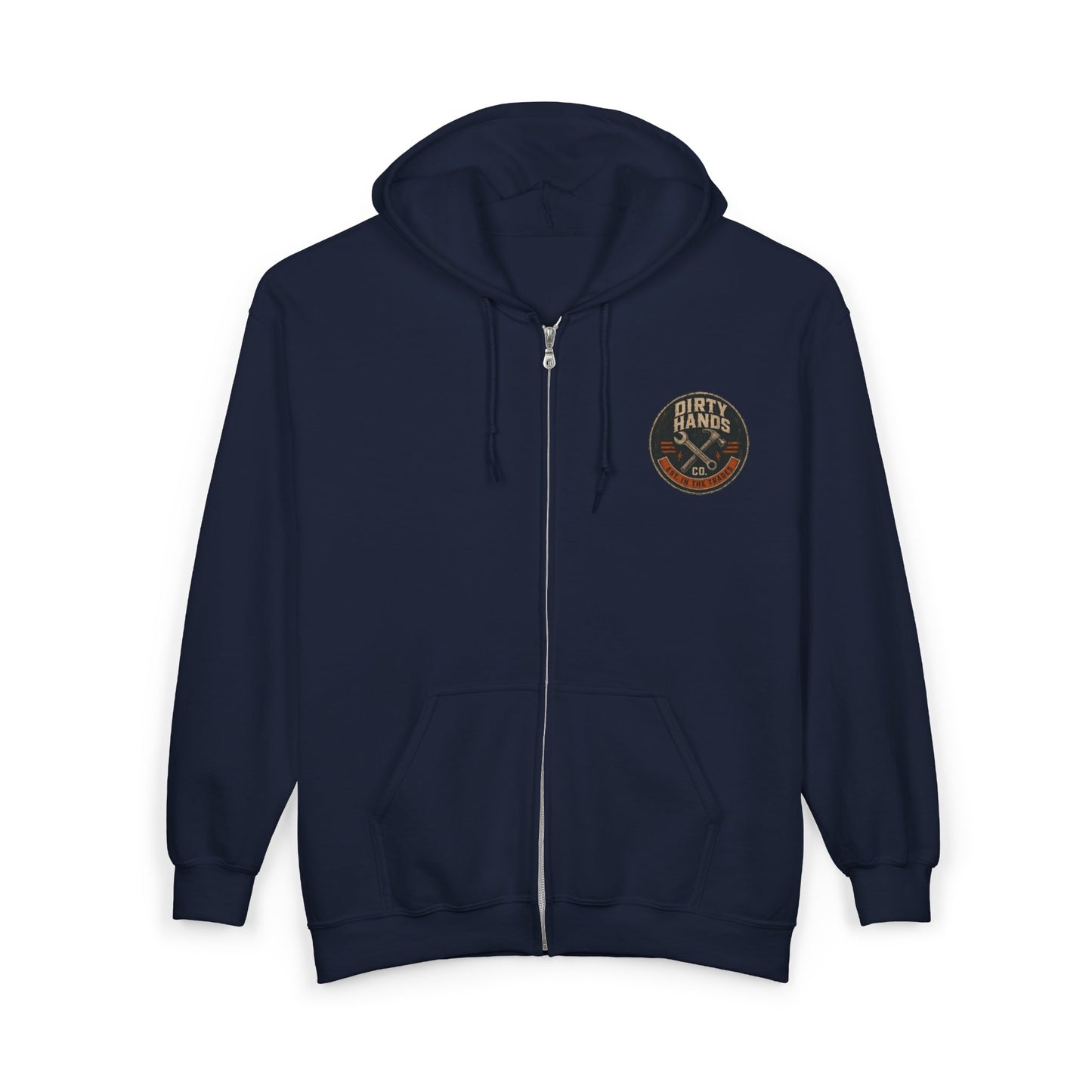 Master Of The Machine - Mechanic Zip Hoodie