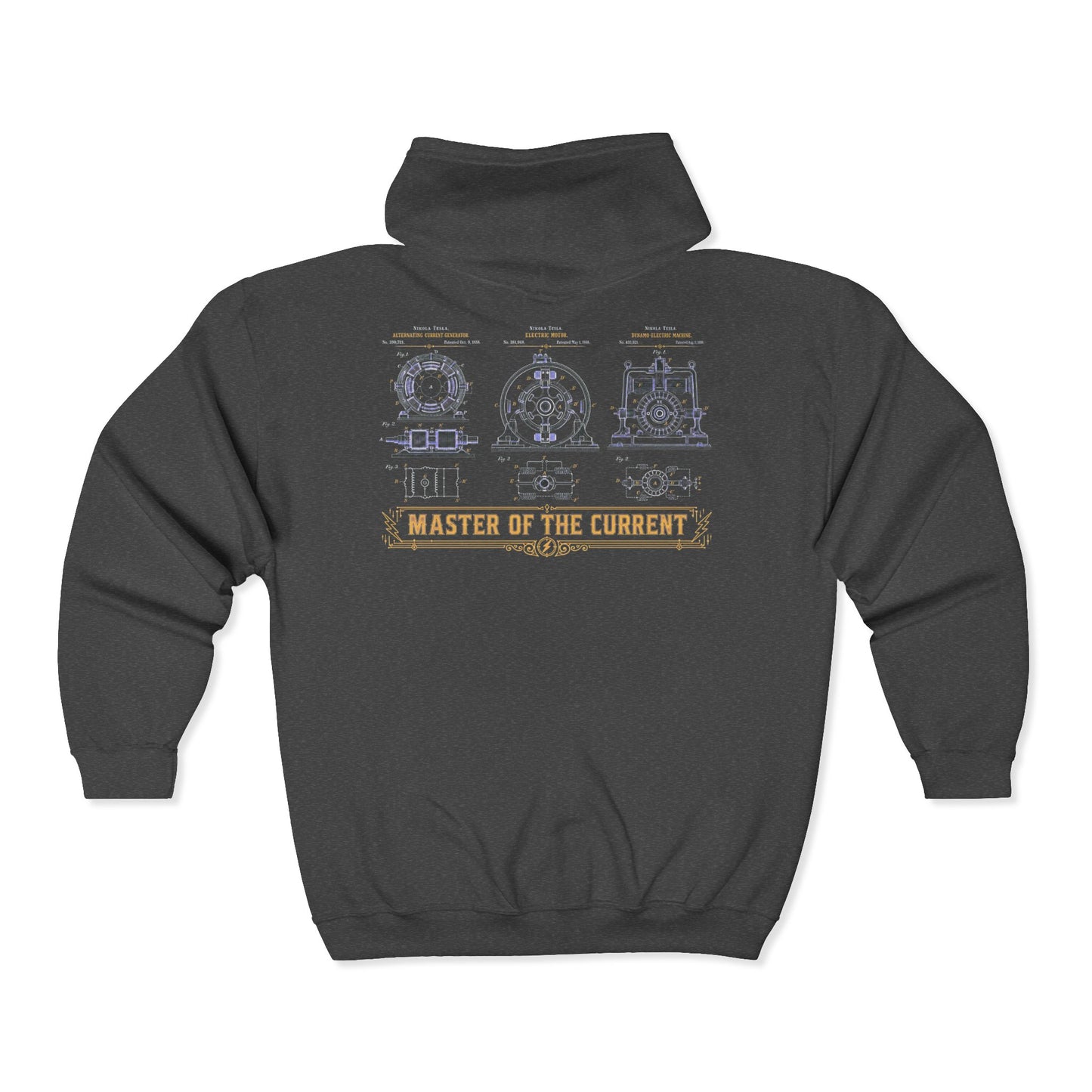 Master Of The Current - Electrician Full-Zip Hoodie
