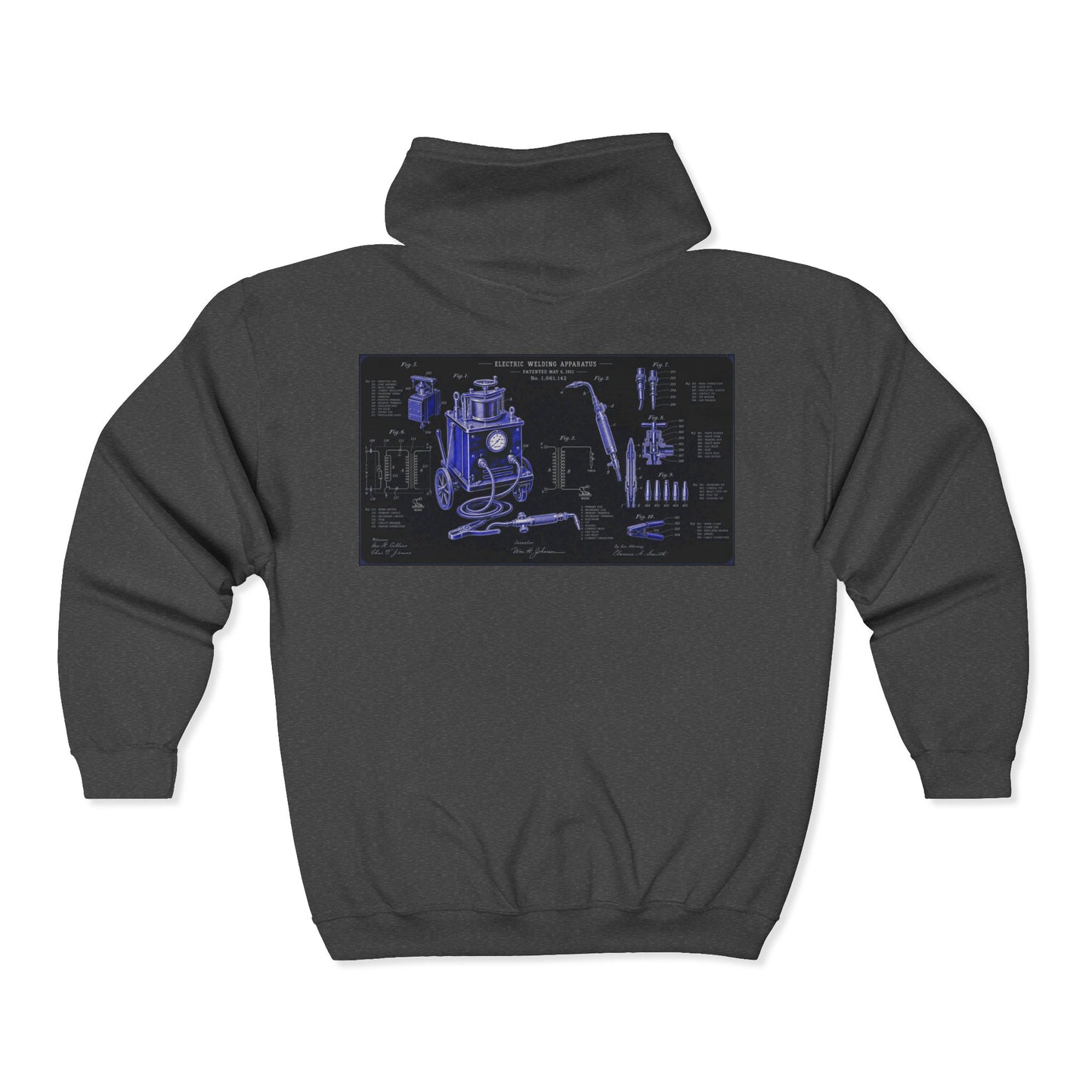 Master Of The Arc - Welder Full-Zip Hoodie