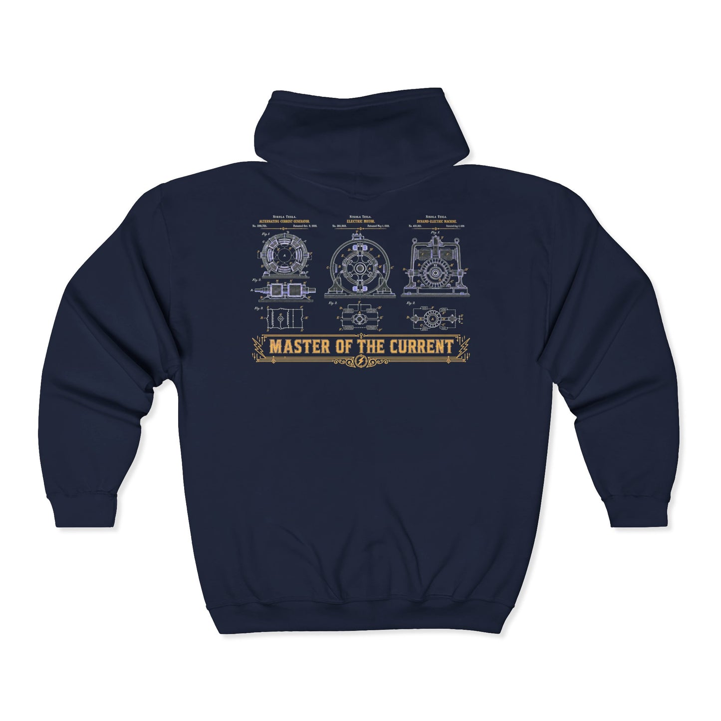 Master Of The Current - Electrician Full-Zip Hoodie